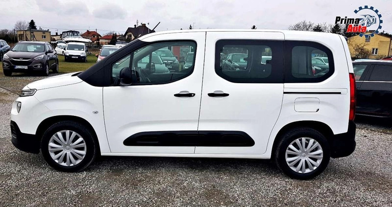 Citroen Berlingo cena 55900 przebieg: 174035, rok produkcji 2019 z Wleń małe 596